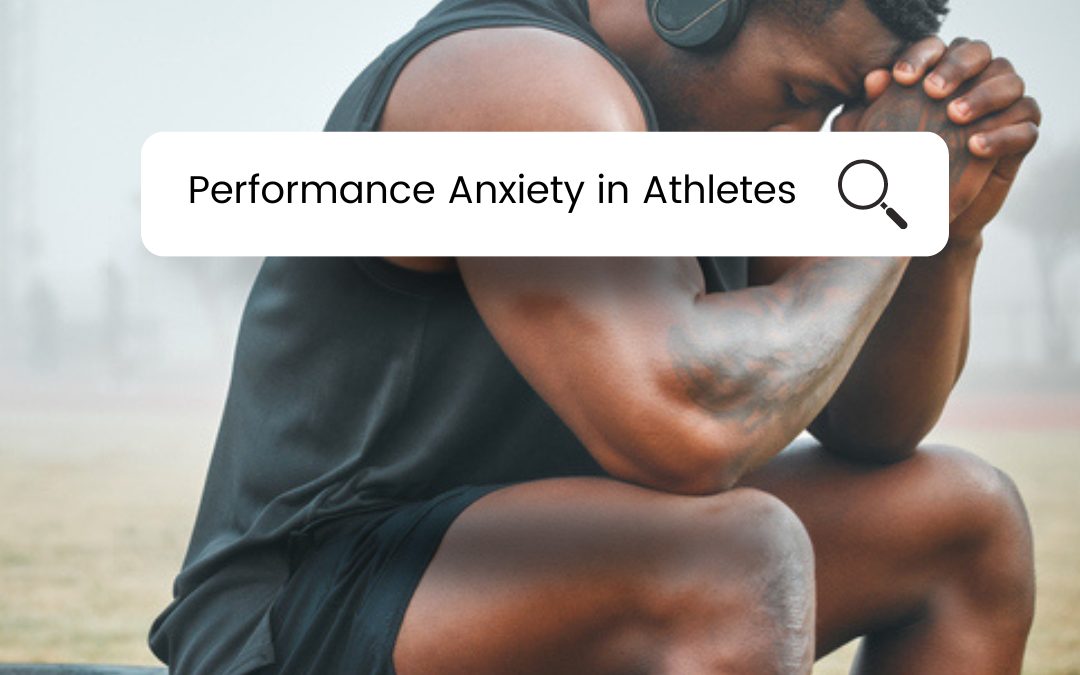 Performance anxiety in athletes